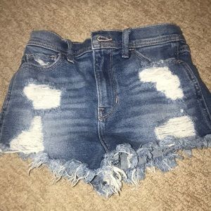 Hollister high rise vintage shorts